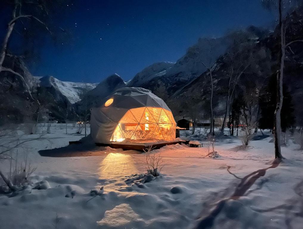 glamping invierno